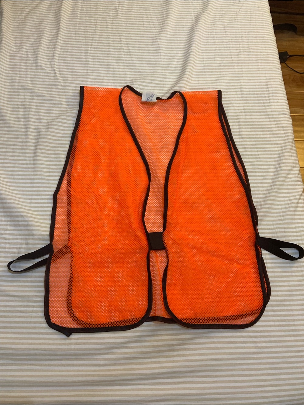 Iron Horse High-Visibility Orange Mesh Safety Vest Reflective